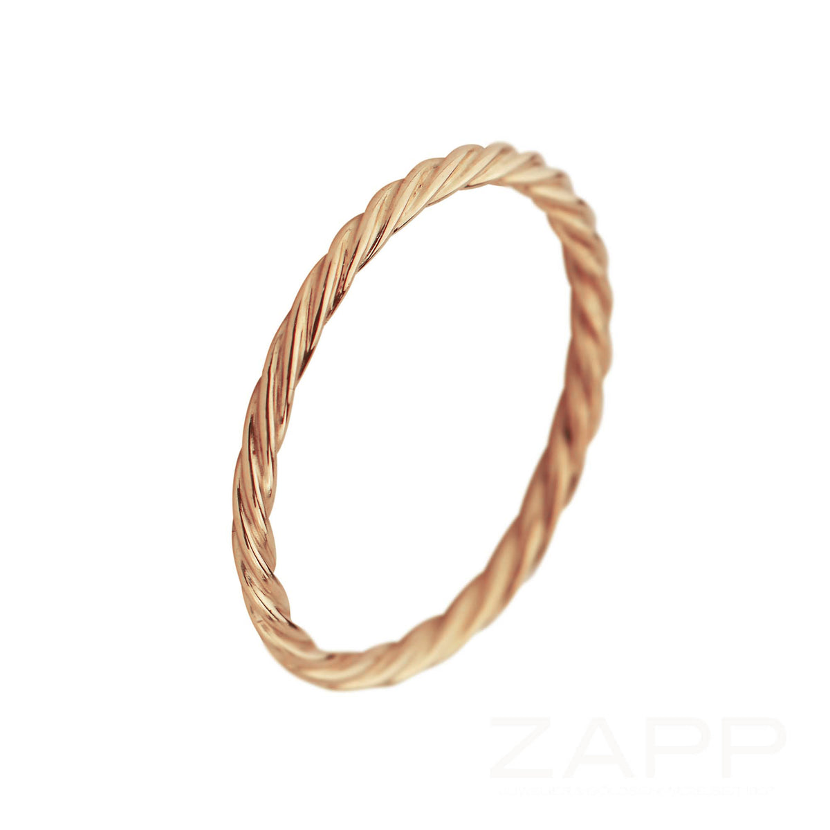 Juwelier Kürth - Traumring Leipzig - Gold & Schmuckankauf Ring 585 Rotgold im Kordelmuster | Juwelier Zapp