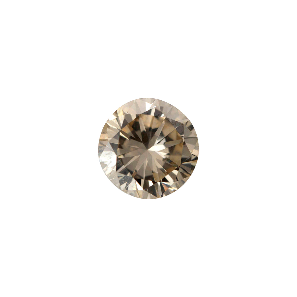 Loser Diamant Brillant 0,52ct getönt-VSI