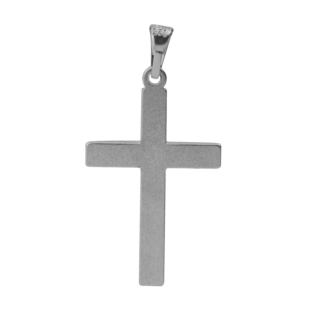 Basic Silber Kreuz mit Gravur