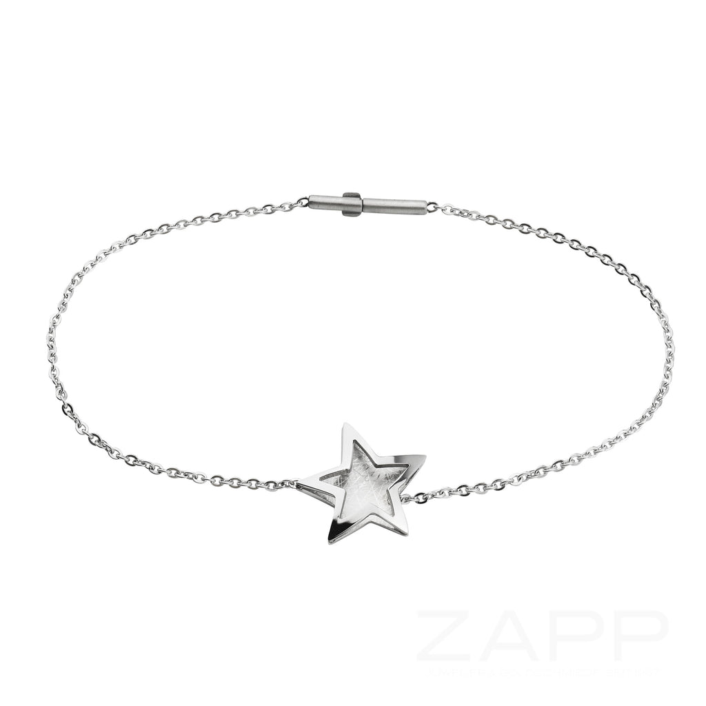 Armband aus Edelstahl mit Stern