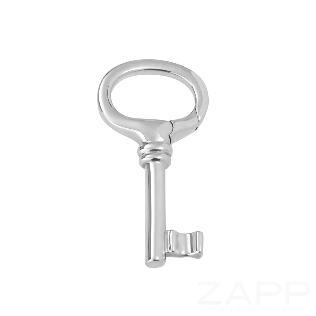 Schlüsselanhänger aus 925 Silber in Form eines Schlüssels