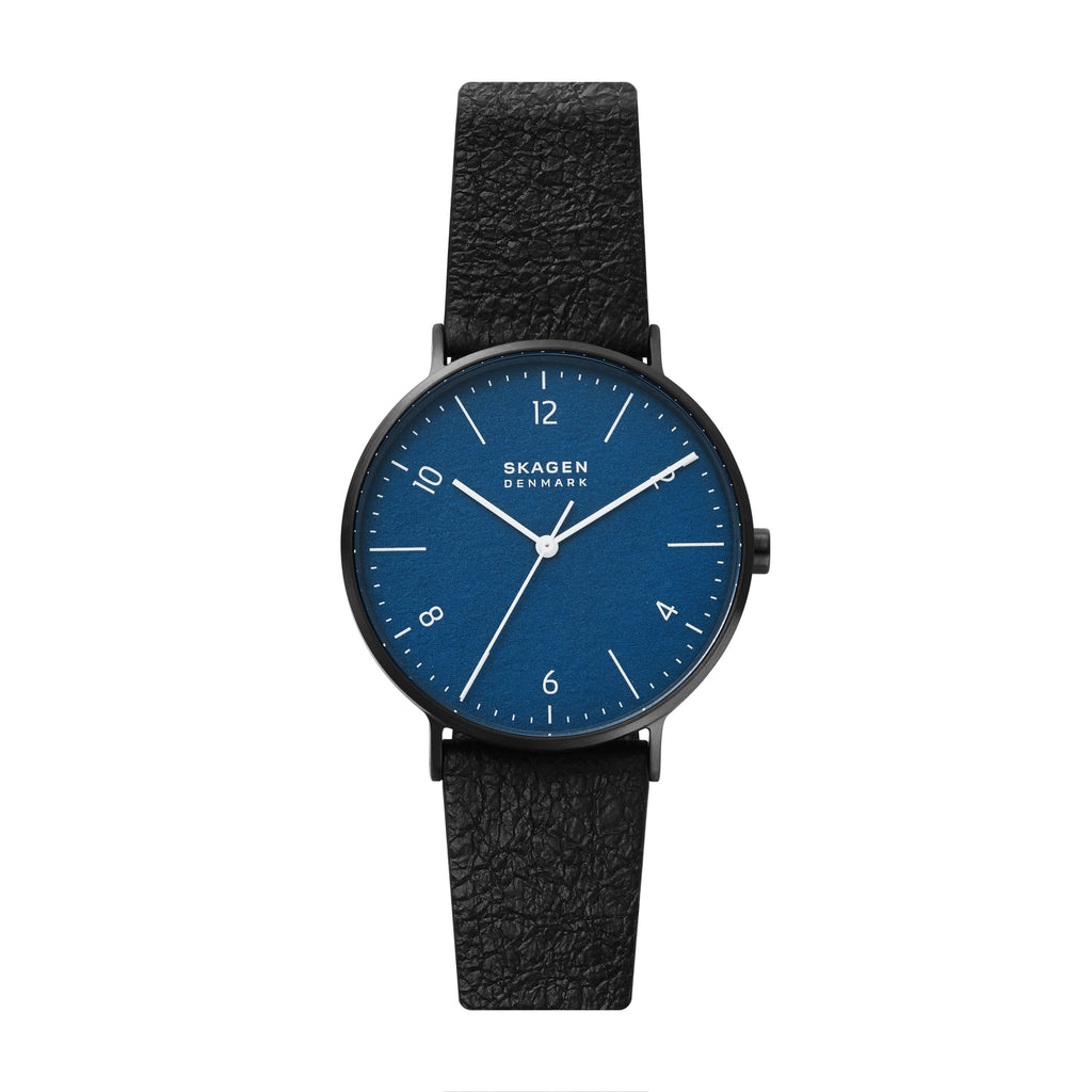 Herren Uhr schwarz blau Skagen SKW6727