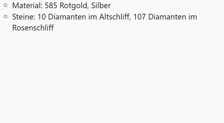 Brosche/Anhänger mit Diamanten Antik