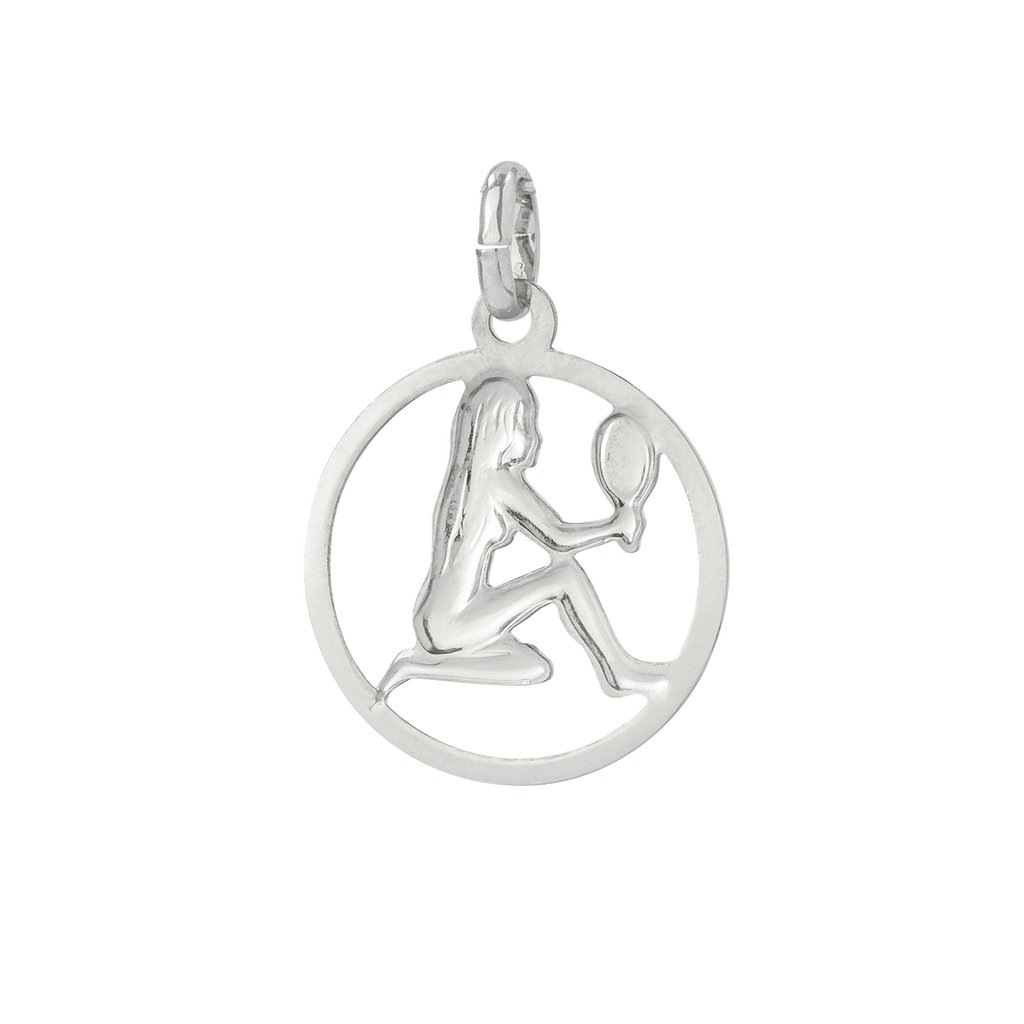 Basic Jungfrau Sternzeichen Anhänger Silber 925