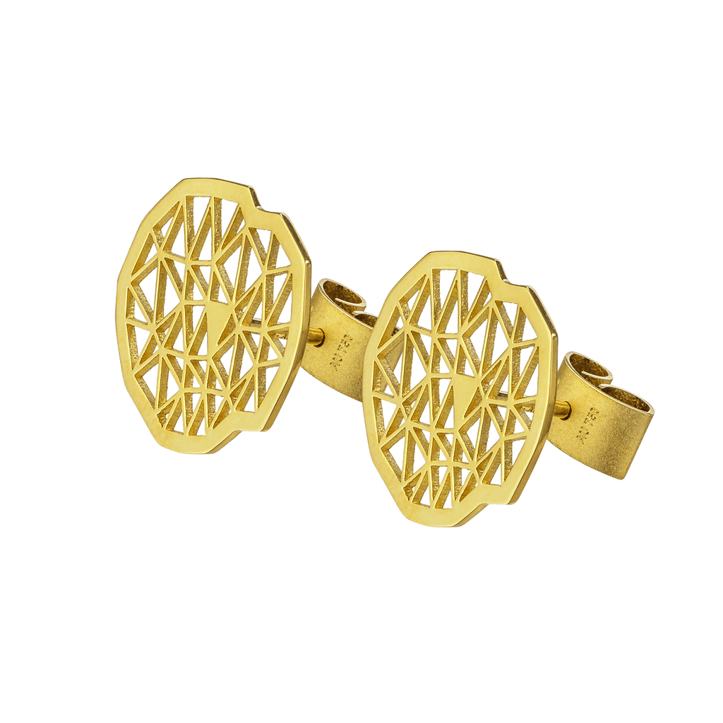 Niessing Ohrstecker N384016 Topia Vision aus 750 Gelbgold
