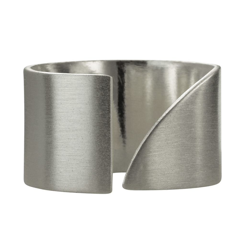 Kelim Breiter Ring mit Öffnung aus 925 Silber