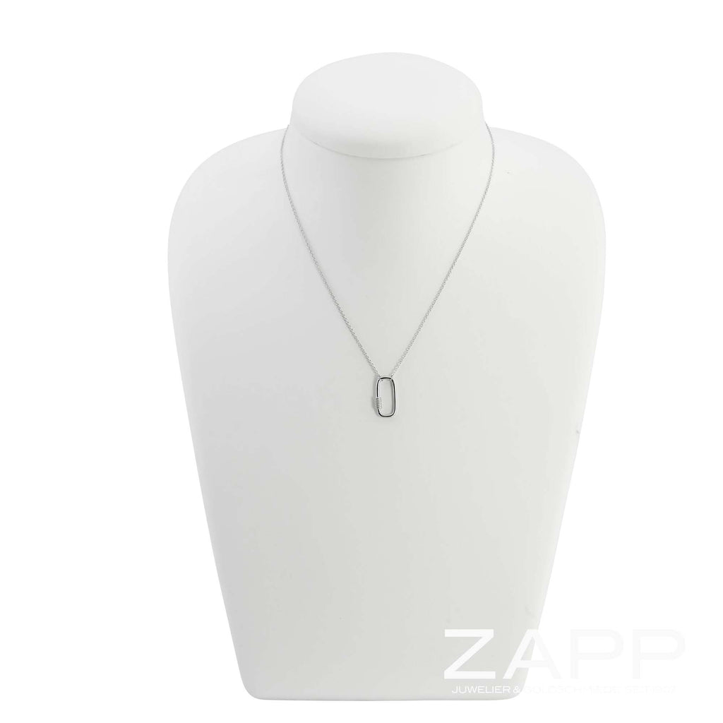 Collier aus 925 Silber mit Zirkonia