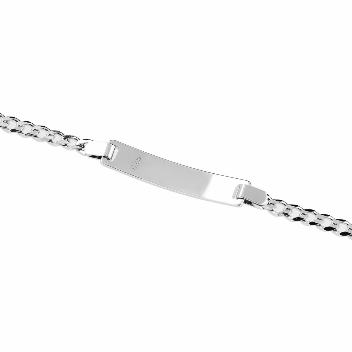 NKlaus Catena Panzer In Argento 925 Massiccio - Lunghezza 60cm, Larghezza 1,40mm, Peso 3,42gr - Modello 5188