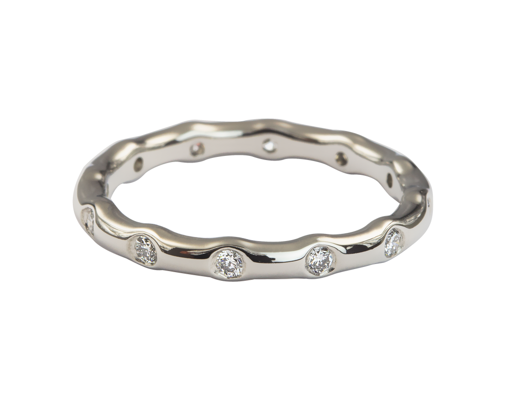 Niessing Ring NN02373 Platin mit 12 Brillanten