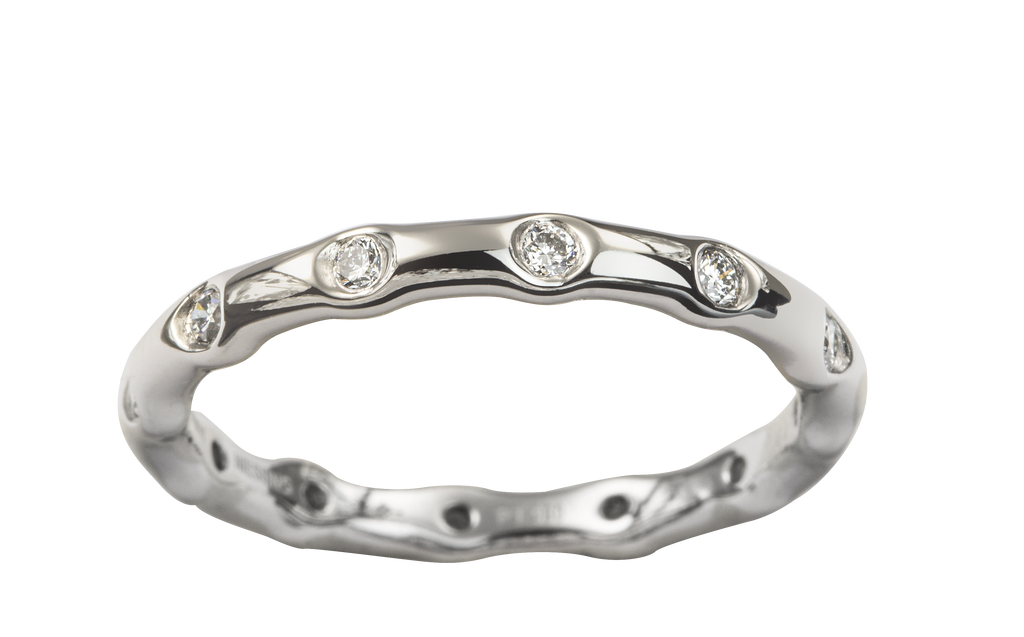 Niessing Ring NN02373 Platin mit 12 Brillanten